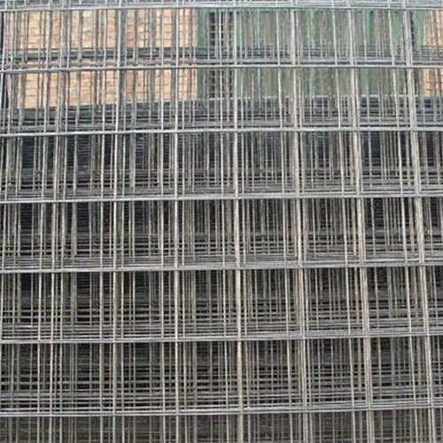 Decorative welded mesh used in construction